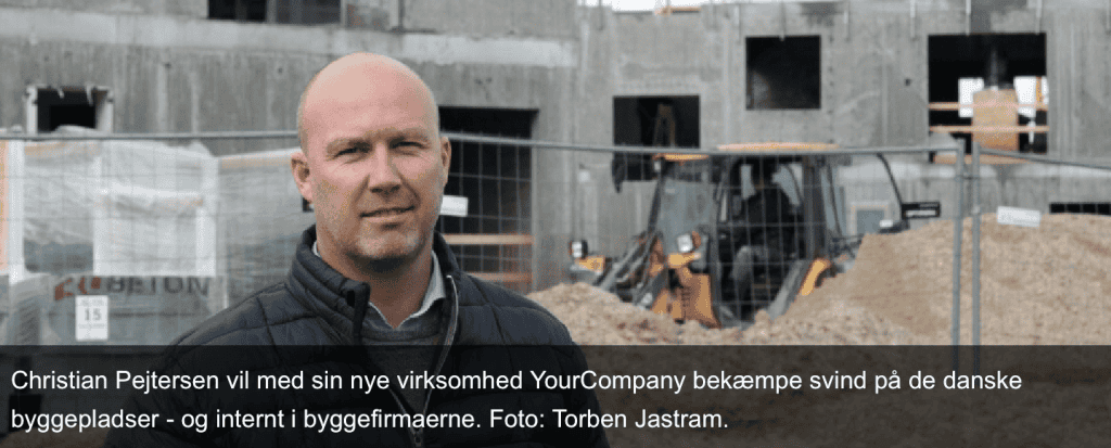 Virksomhed vil bekæmpe svind i byggebranchen